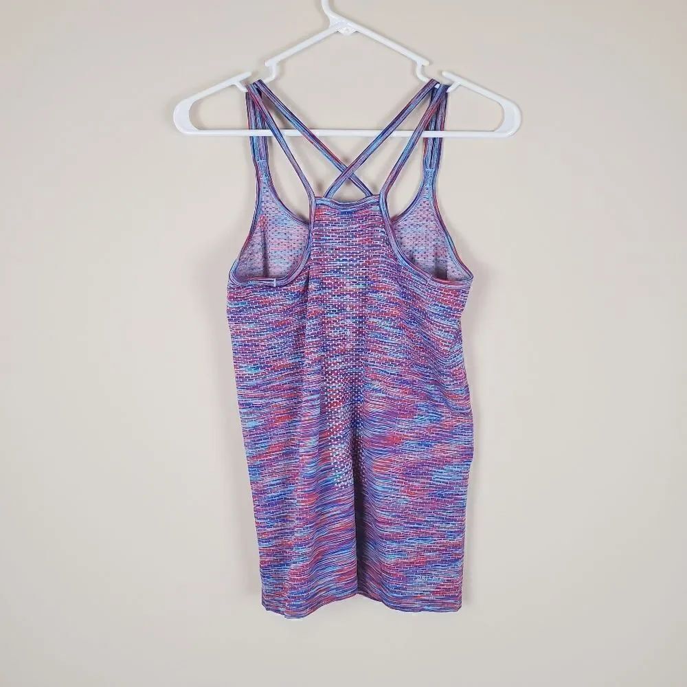 Nike Dri-Fit Multicolor Running Racerback Tank Size Small - Picture 4 of 8